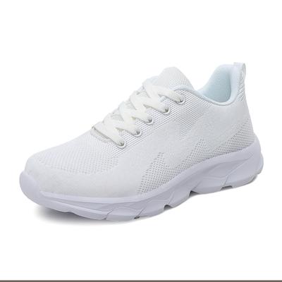 35-41 Women's Large Breathable and Lightweight Flyknit Sports and Leisure Shoes Fashion Light Running Women's Shoes
