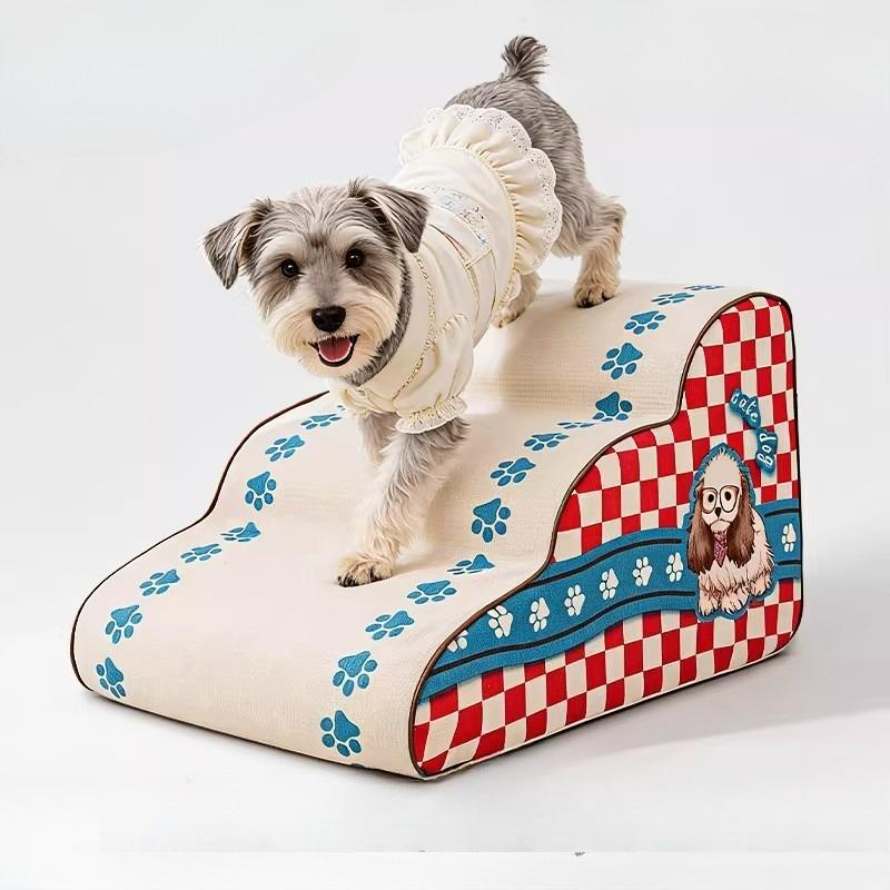 Sherina Go To Bed Stairs Dog Assisted Ladder Removable Pet Steps Slope Small Dog Go To Bed Pet Stairs Dog Ramp Car Ramp