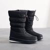 Waterproof Round Toe Platform Half High Plush Women'S Snow Boots Trend  Large Size Warm Winter Non Slip New In Ladies Shoes