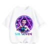 Fashion Trendy Fun 2026 67 Six Seven Crew Neck Tshirt 3-14Y Boys Girls Summer Cute Kawaii Cartoon Street Hot Outdoor Casual