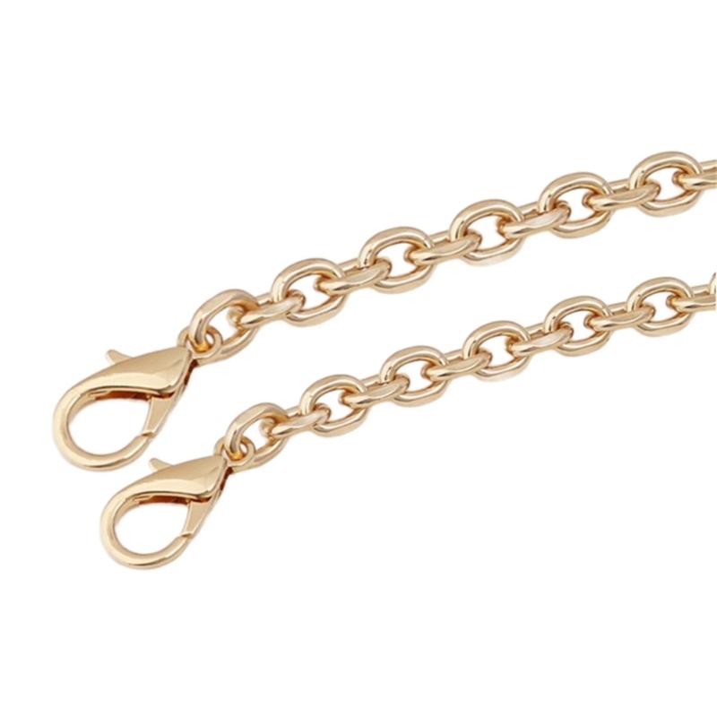 100/120cm Metal Chain Bag Straps Bags Accessories Women Replacement Shoulder Crossbody Strap for Handbags Universal