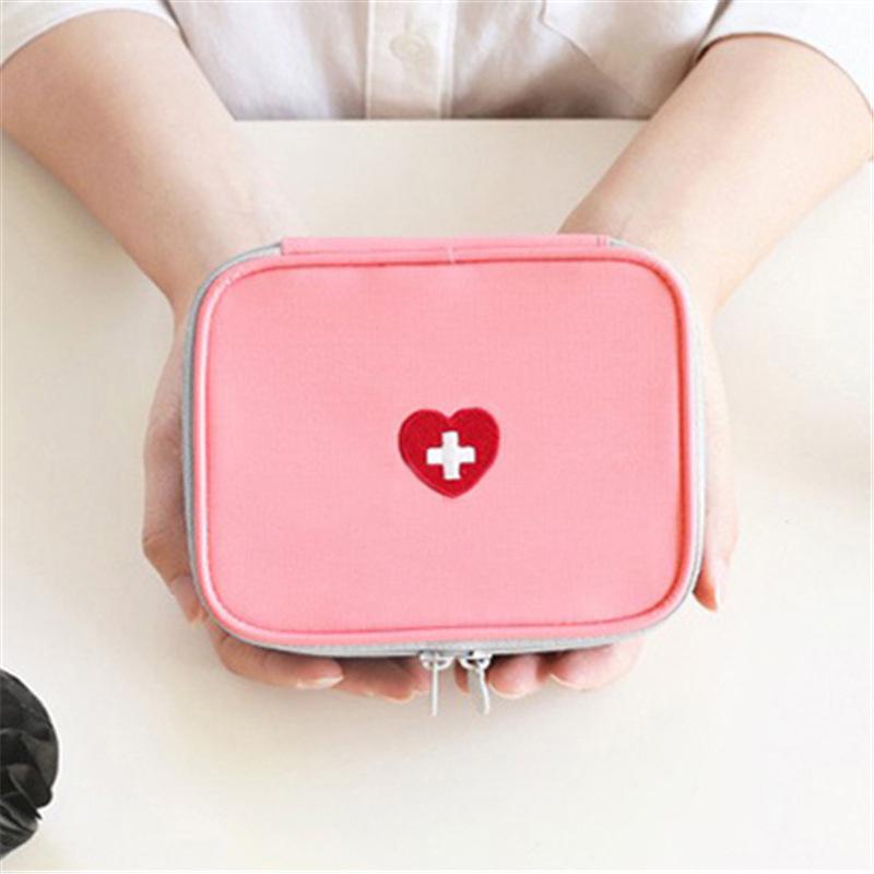 

Дорожная аптечка и аптечка первой помощи в корейском стиле розовый