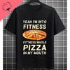 Funny Unisexs Pretend Im A Pizza Graphic Tshirt Fashion Casual Oneck Shortsleev Pure Cotton Humorous Tee Allseason Wear
