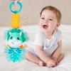 Baby Rattles Hanging Toys for Car Seat Crib Stroller Gym Montessori Sensory Plush Toys for Baby 0-12 Months with Teether Newborn