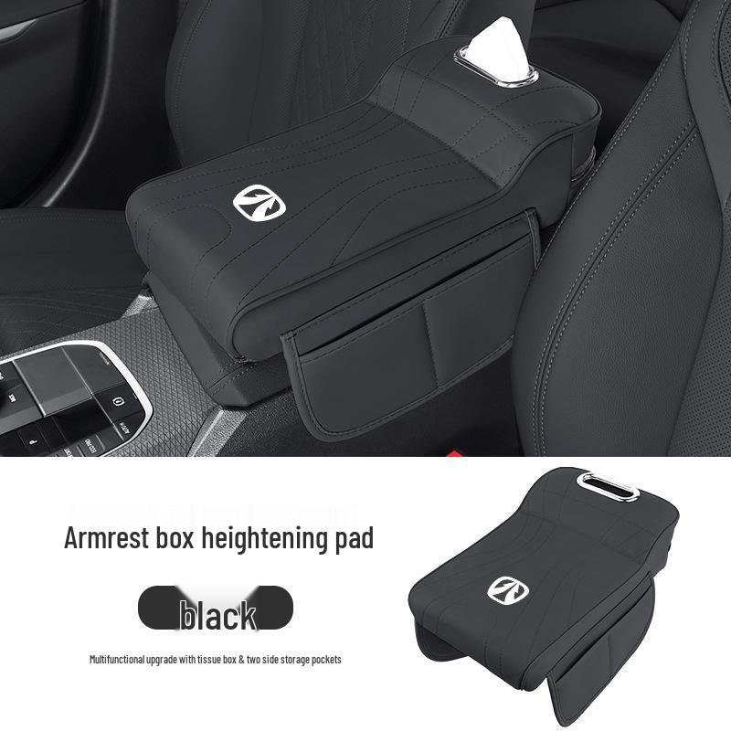 Armrest Box Elbow Rest Pad & Tissue Storage for BAIC Weiwang M20/M30/M50/M35/306/307