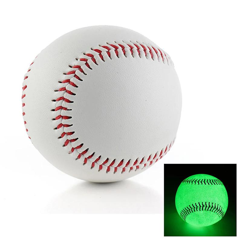 High Quality Noctilucent Baseball Glow In The Dark Noctilucent Baseball Luminous Ball Gifts For Night Pitching Hitting