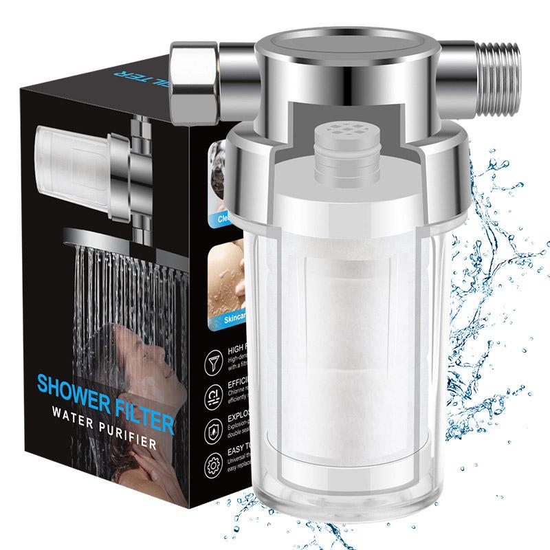 Universal Shower Head Water Purifier Household Use Removes Residual Chlorine Replaceable PP Cotton Pre-Filter