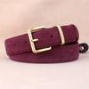 Leather Belt Ladies Cowhide Velvet Belt Casual Pin Buckle Women'S Belt Trend