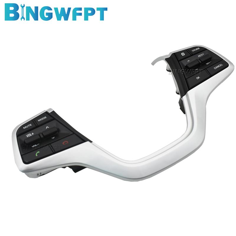 Steering Wheel Buttons Switch Bluetooth Button Control Volume Channel Phone Cruise Control For Hyundai Elantra 1.6L 2016-2018