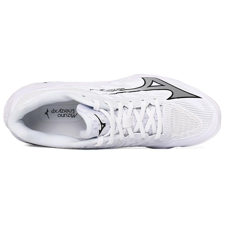 Men's Sneakers Mizuno Wave Lightning Volleyball Shoes Unisex Low-top White/Gray