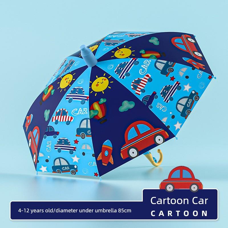 Children's Umbrella with Waterproof Cover, Vinyl Sun Protection, Automatic Sunshade Umbrella for Kindergarten and Primary School Students, Rain or