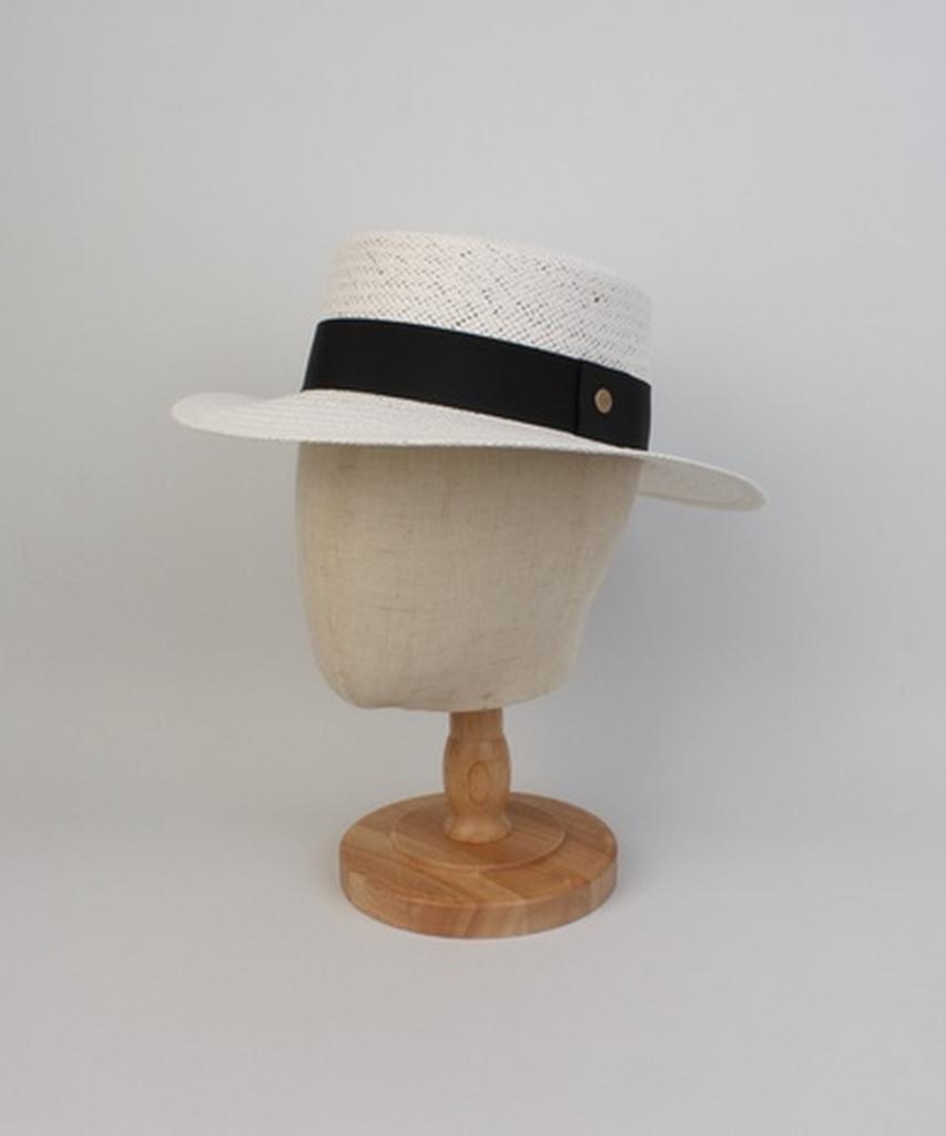 Yunibeosyeolkemiseuteuli White Small Logo Panama Hat