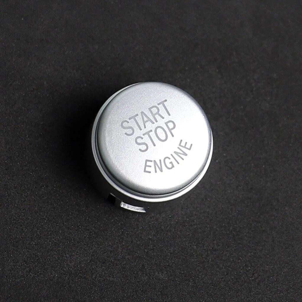 

ABS автомобильный запуск двигателя кнопочный переключатель накладка автоаксессуары для BMW F30 F10 F20 F31 F11 F02 F25 F26 F15 F16 G20 G30 F G Chassis Silver