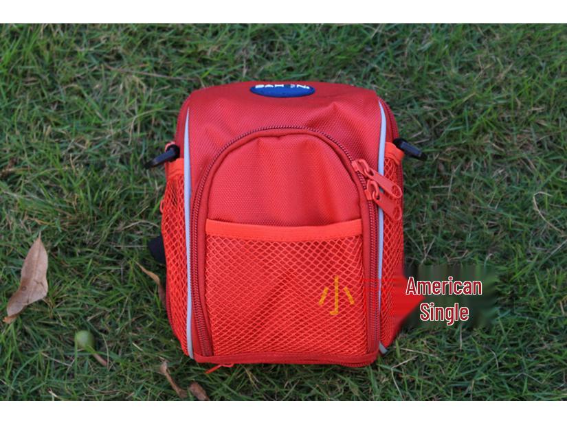 Dahong Foldable Bike Handlebar & Stem Bag - Front Mount for Road or Mountain Cycling