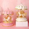 Illuminated Carousel Music Box: Creative Indoor Decor