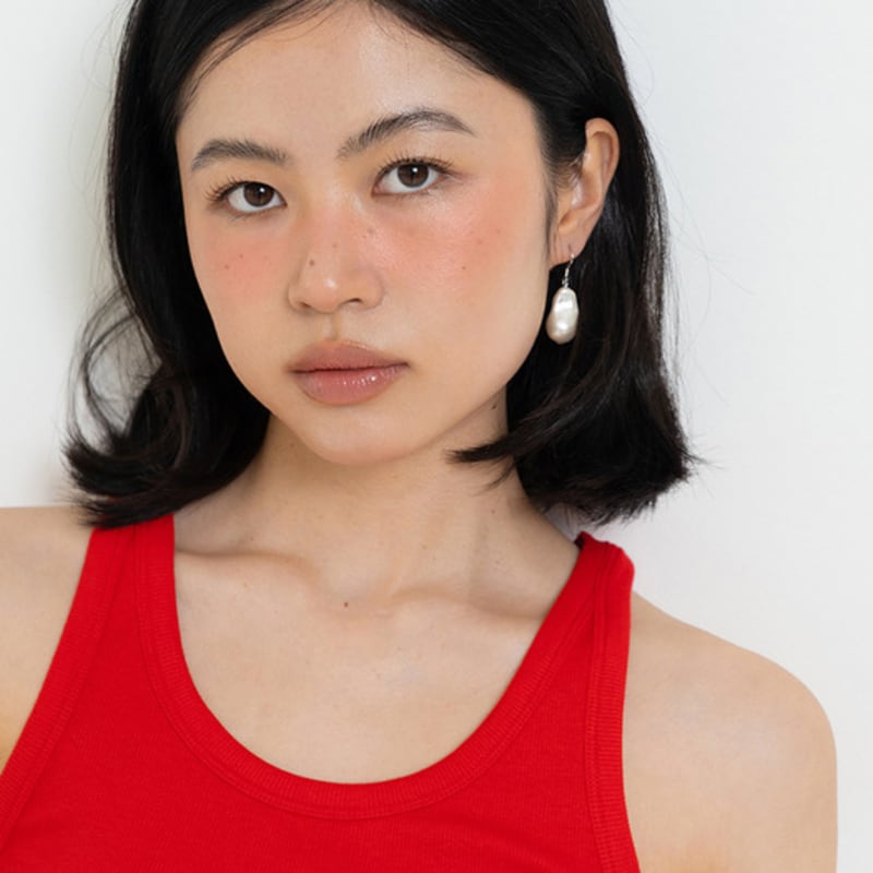 Geegee Baroque Pearl Drop Earring