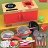 Children's Pretend Play Kitchen Set - Cooking Toys for Boys & Girls Ages 3 to 6