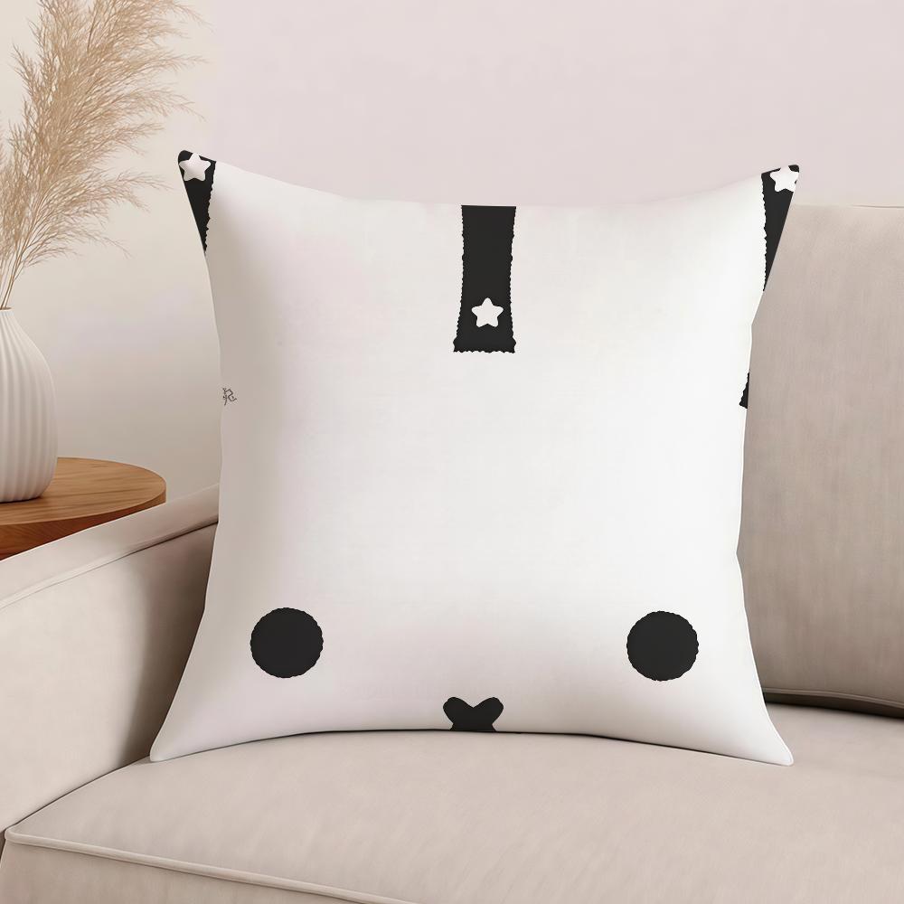Cartoon MMiffy Pillow Case Office Cushions Suitable For Sofa Car Bedroom Decorative Cushion Cover