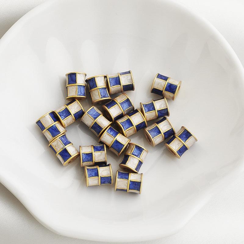 Gold-Plated Lotus Flower Spacer Beads for DIY Jewelry
