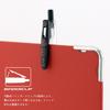 Zebra Sarasa Clip Gel Ballpoint Pen, 0.3mm, Black, 5-pack, P-JJH15-BK5