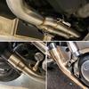 YAMAHA TMAX500/530 Titanium Alloy Front Exhaust Pipe