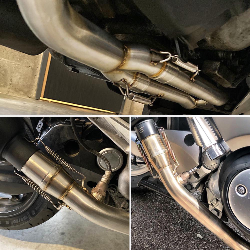 YAMAHA TMAX500/530 Titanium Alloy Front Exhaust Pipe
