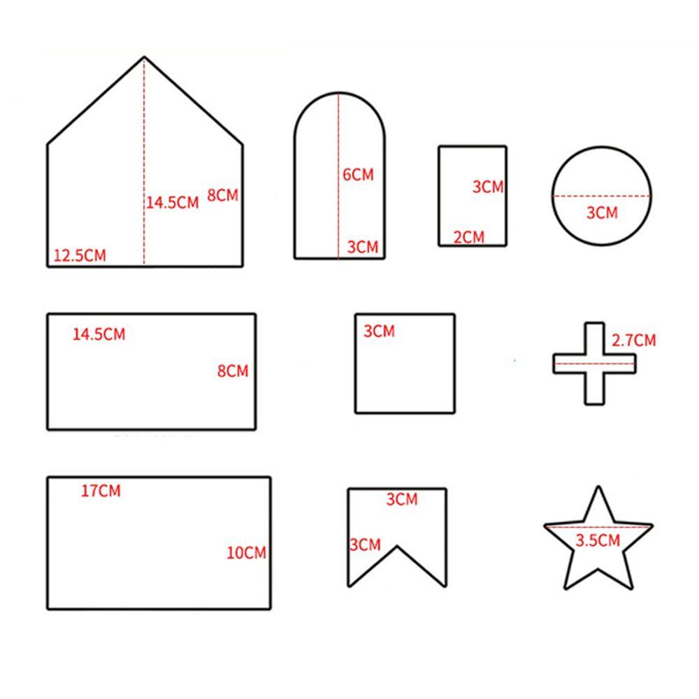 Cutter Set Kitchen Tools Baking Accessories Biscuit Mould Cookie Cutters Mold Christmas Decorations