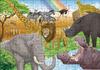KUMON PUBLISHING KUMON Jigsaw Puzzle STEP Animals of Nature Educational Toy Jigsaw Puzzle 96 117 140 pieces Ages 3 and up KUMON 5 Children's pieces,