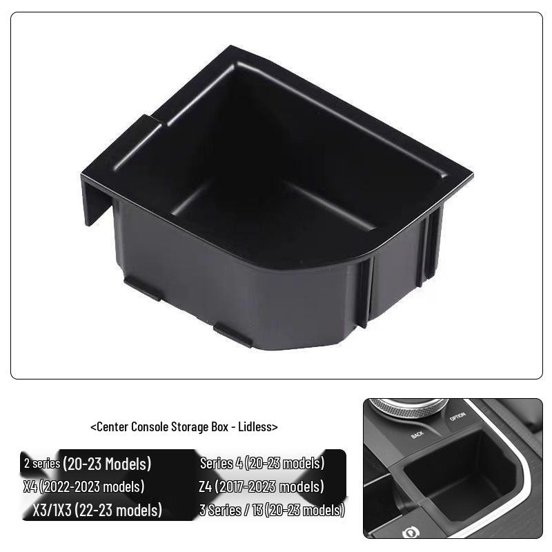 Vylepšený úložný box pro modely BMW řady 2, 3, 4 a modely X/Z (Konzola řadicí páky)