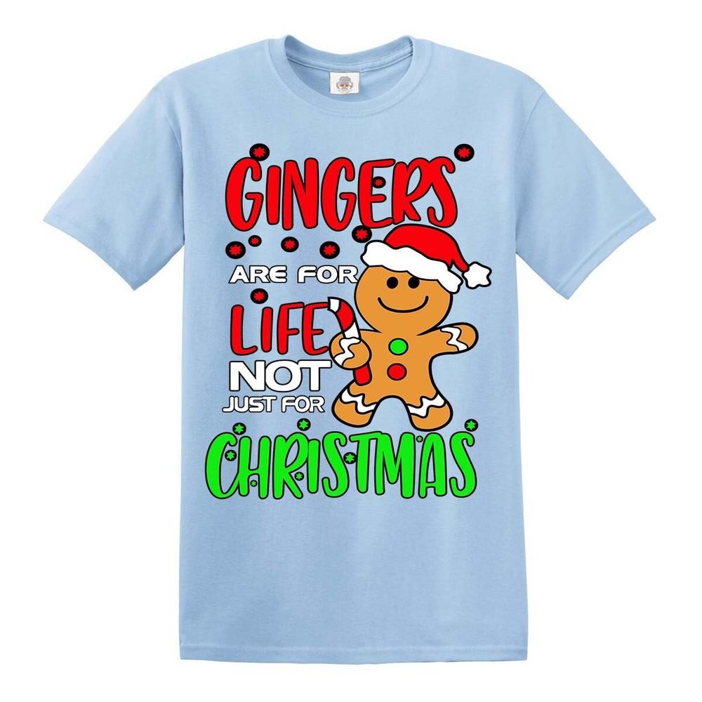 Gingers are for life not just for christmas tshirt funny xmas santa 2020 top c6