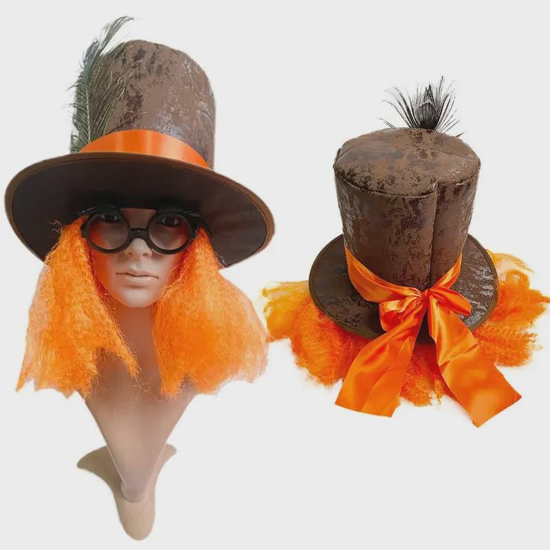 Colorful Mexican Ethnic Straw Hat for Halloween Carnival Dance Party