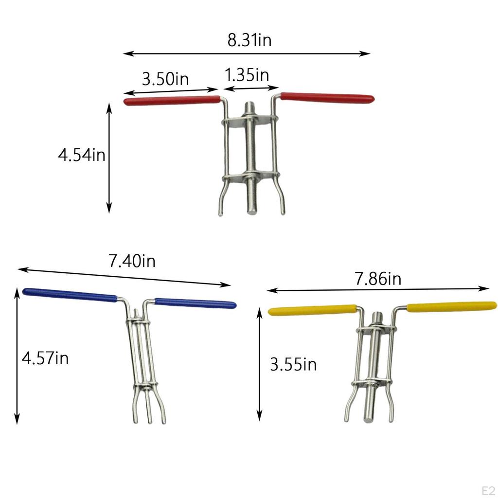 3Pack U Cup Rod Seal Installation Tool, Hydraulic Cylinder Piston Repair Set,