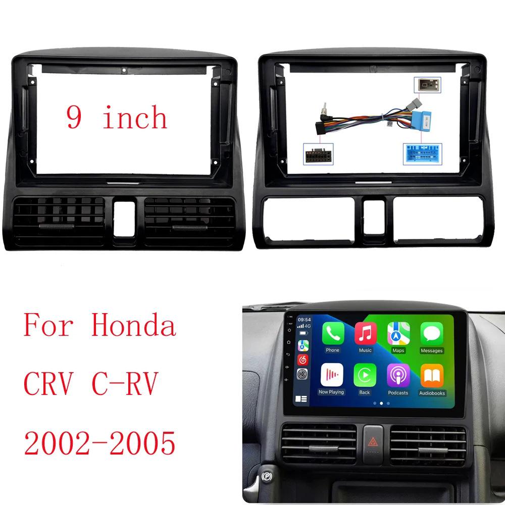 9-дюймовая Android-рамка для навигации для панели аудиосистемы Honda CRV 2002 года 9-inch