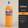 Wasserdichte 500ML Acrylfarbe - Langlebig, Ideal für Strohhut-, Keramik- und Gipsfigurenmalerei