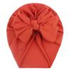 Toddler Kids Baby Boys Girls Solid Bow Knotted Hat  Headwear Accessories