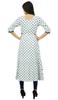 Bimba Womens White Angrakha Style Cotton Kurta Designer Indian Kurti Summer Party Day