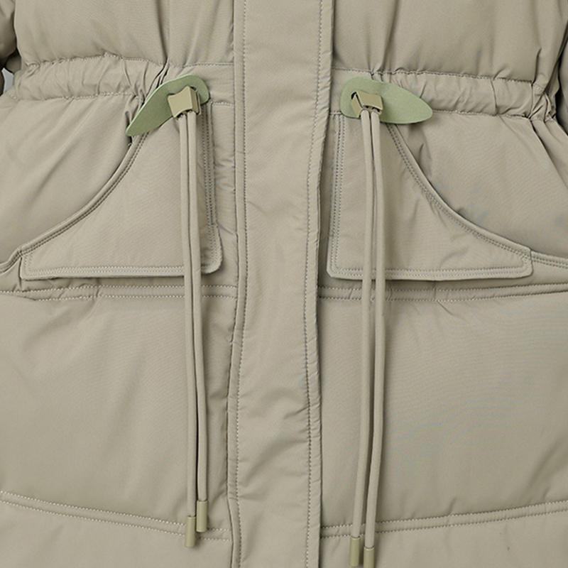 Fashion Winter Coats Woman Long Parkas Hooded Faux Fur Collar Thick Warm Women's Jackets