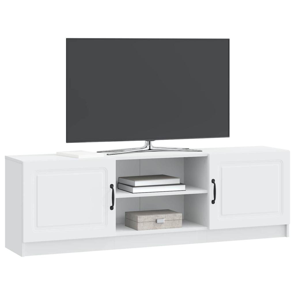 TV Cabinet White 150 X 31 X 47 Cm Engineered Wood
