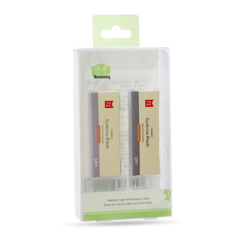 

Kaqidodo 10 штук лезвий для бритвы для бровей из нержавеющей стали - KK857 Микроблейдинг бритва для макияжа