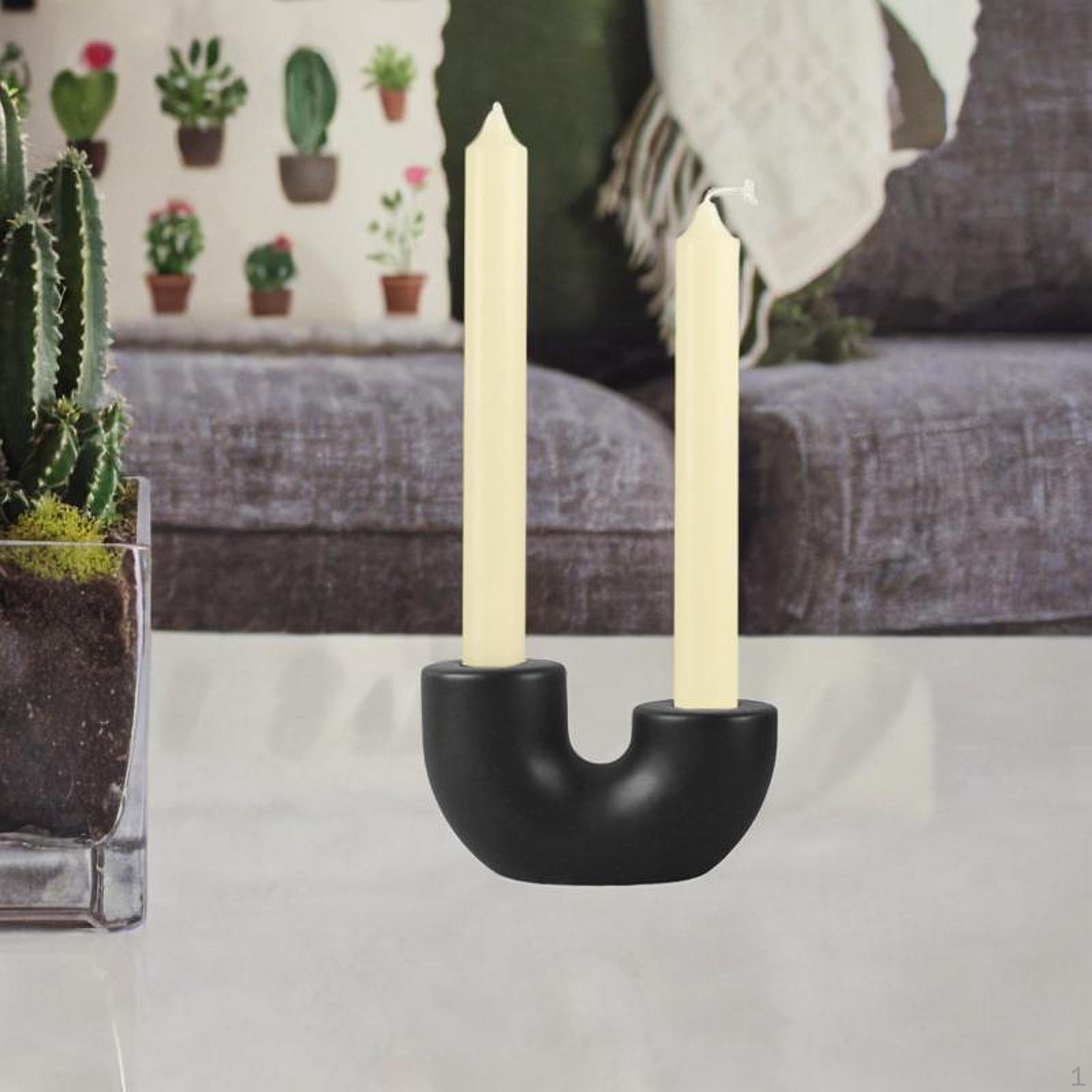 

Керамический подсвечник для рождественского стола, домашний камин, канделябр Style J