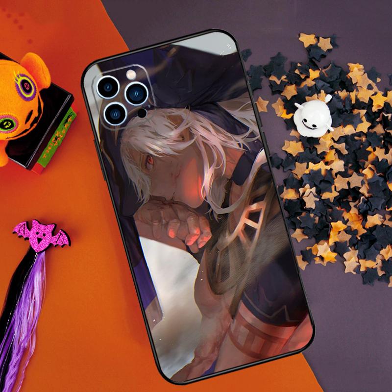 Genshin Impact Cyno Bumper Case For iPhone 16 15 14 Pro Max 11 12 13 Pro Max Mini XR 16e 16 15 Plus Phone Cover