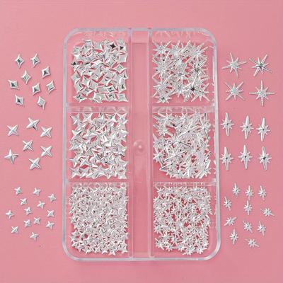 Decoração de unhas – Diamantes falsos e decorações para unhas