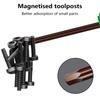 Magnetic Bit Driver Nut Driver with Nonslip Handle and Strong Magnet Tip Screwdriver Handle for Holding Bits Screws