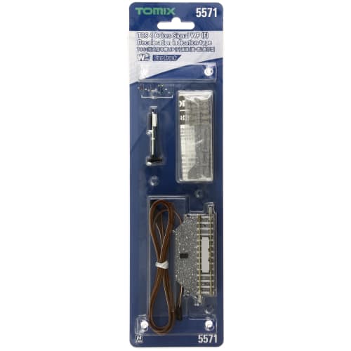 

TOMYTEC TOMIX N Gauge TCS 4-светофор WP F, Снижение скорости, Желтый и Синий, Тип отображения, 5571, Принадлежности для макета железной дороги