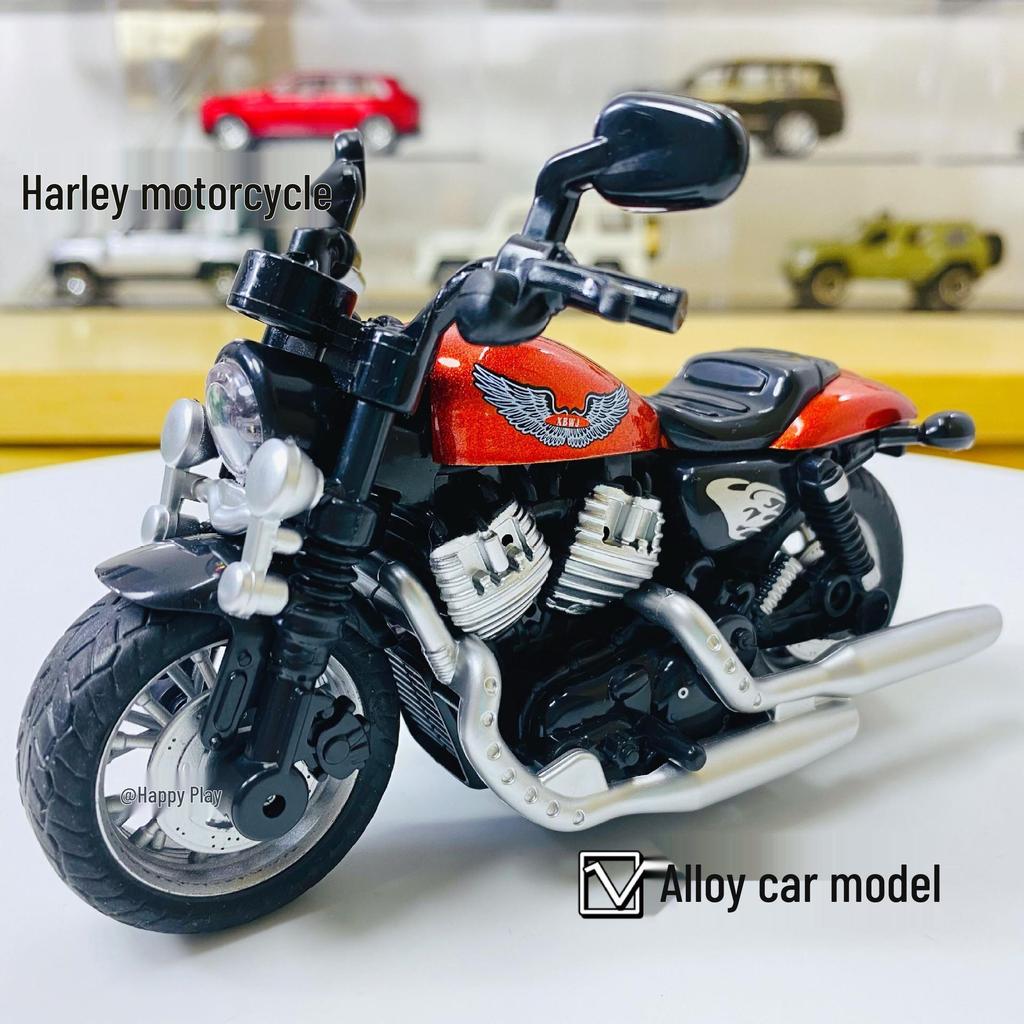 Toy Police Car & Motorcycle Set for Boys' Birthday