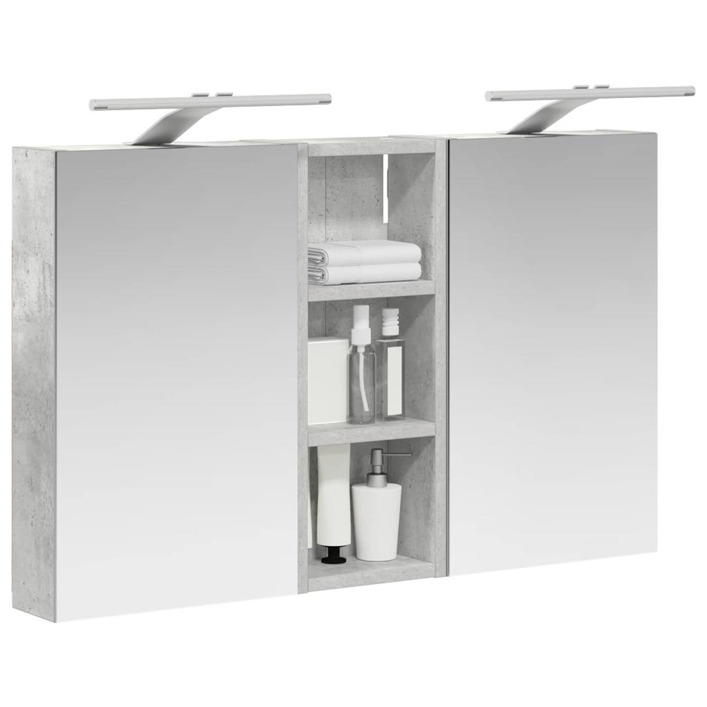 Bathroom Cabinet Set 3 Pcs 80 X 10.5 X 50 Cm Particleboard