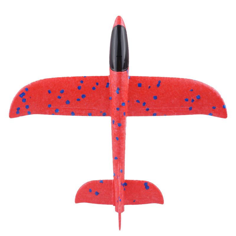 TikTok Trendy Children's Foam Airplane Launcher Toy - Hand-Throw Glider for Boys & Girls Outdoor Play