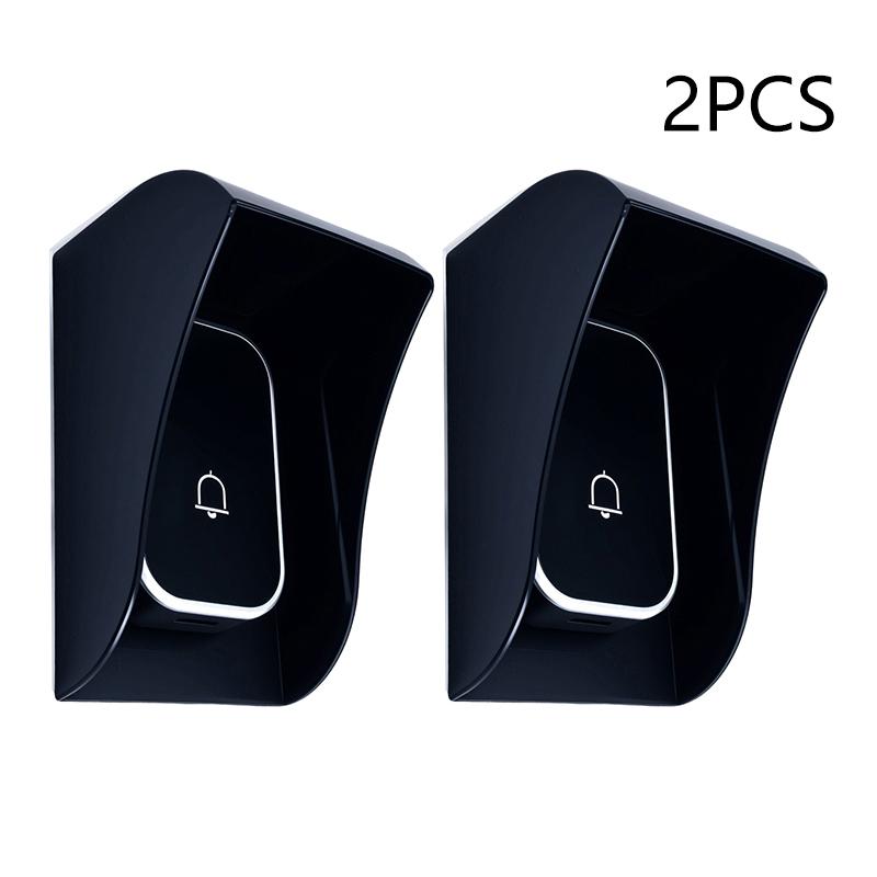 1/2/3Pcs Waterproof Guard Cover Rainproof Case Plastic Rain Protector Outdoor Wireless Doorbell Cover