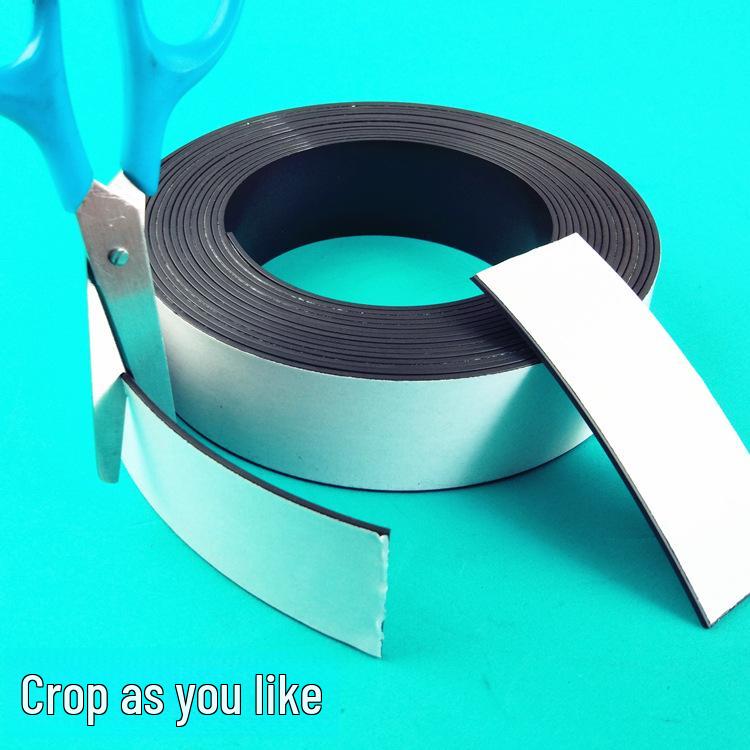 Flexible Magnetic Strip for Blackboards and Advertising