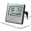 LCD Digital Food Temperature Gauge Cooking Meat Thermometer with Temperature Probe, Digital Oven Thermometer for Grill